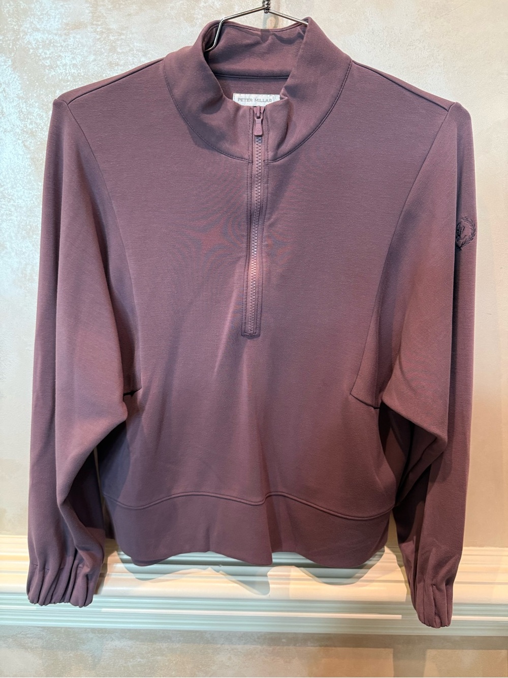 Peter Millar Women’s Plum Half-Zip Performance Pullover